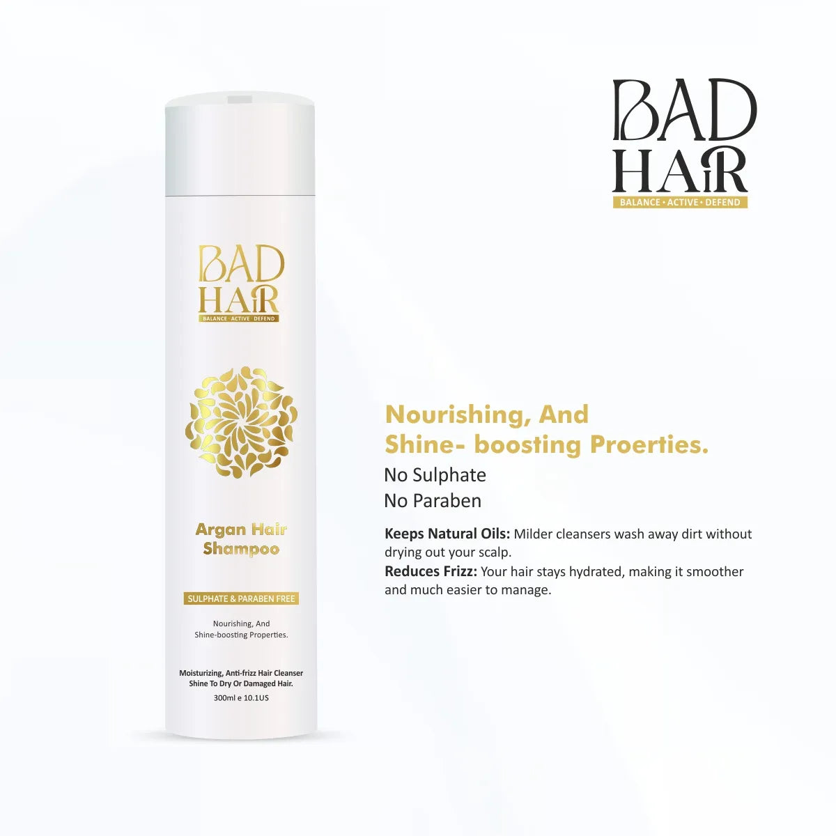 Argan Hair Shampoo | BAD HAIR