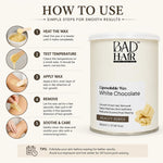 BAD HAIR White Chocolate Liposoluble Wax image 6